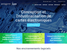 Tablet Screenshot of polygone-cao.fr